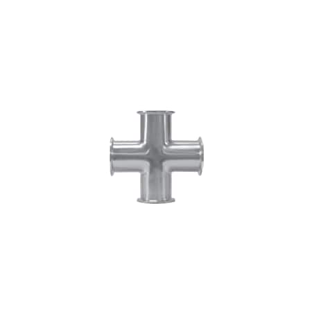 Sanitube Clamp End Cross-316L, 2 9MP6-200